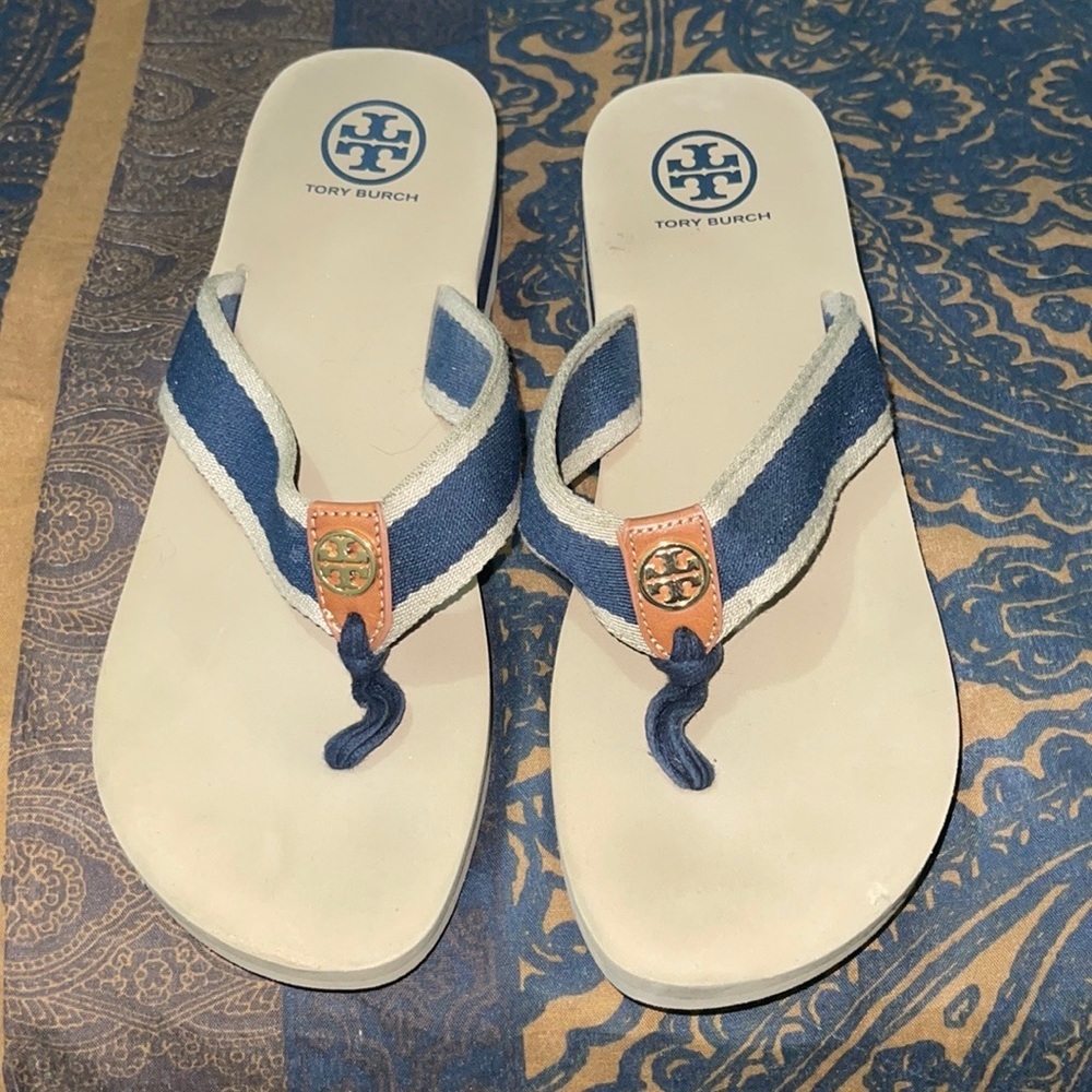 Tory Burch Flatform Flip Flops - image 1